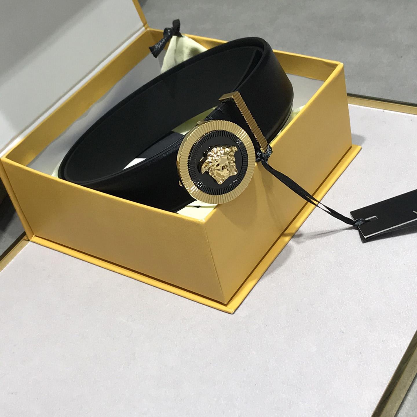 Versace Medusa Leathre Belt    38mm - PerfectKickZ