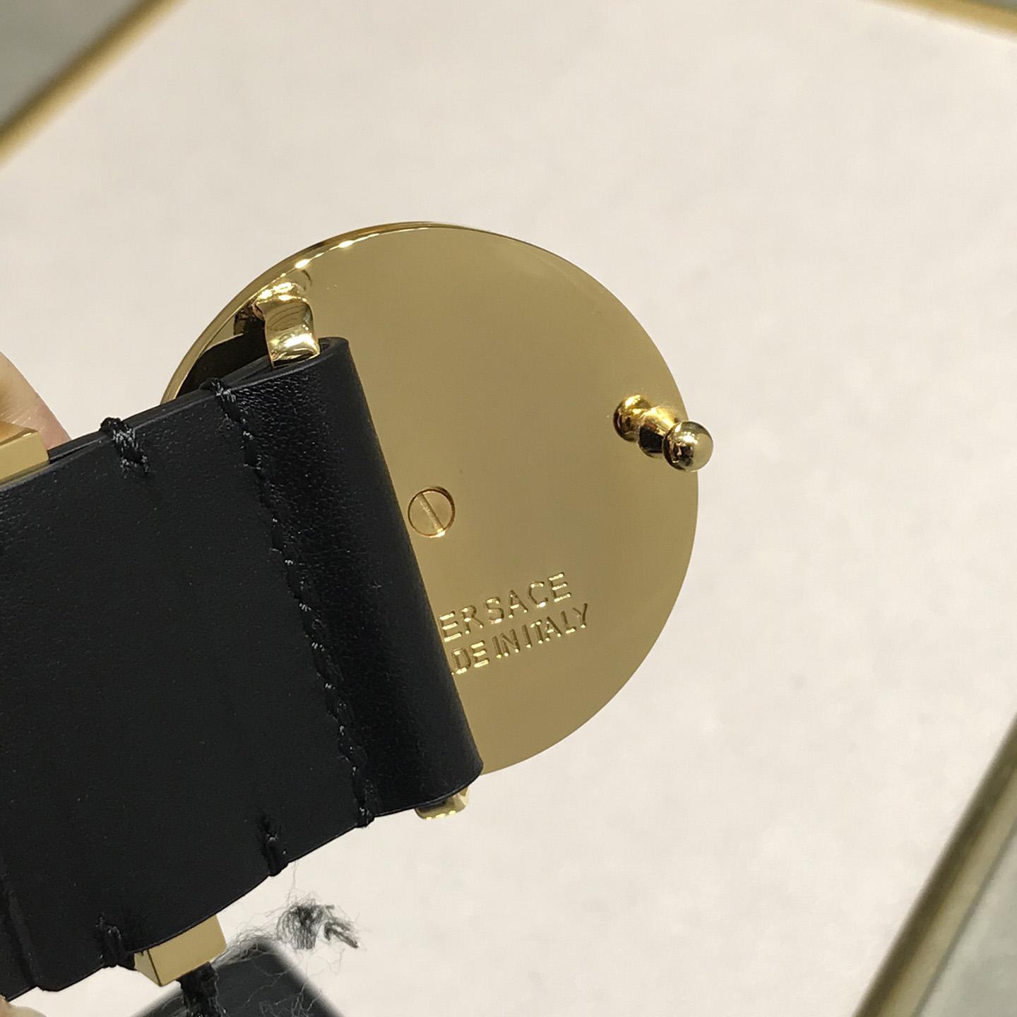 Versace Medusa Leathre Belt    38mm - PerfectKickZ