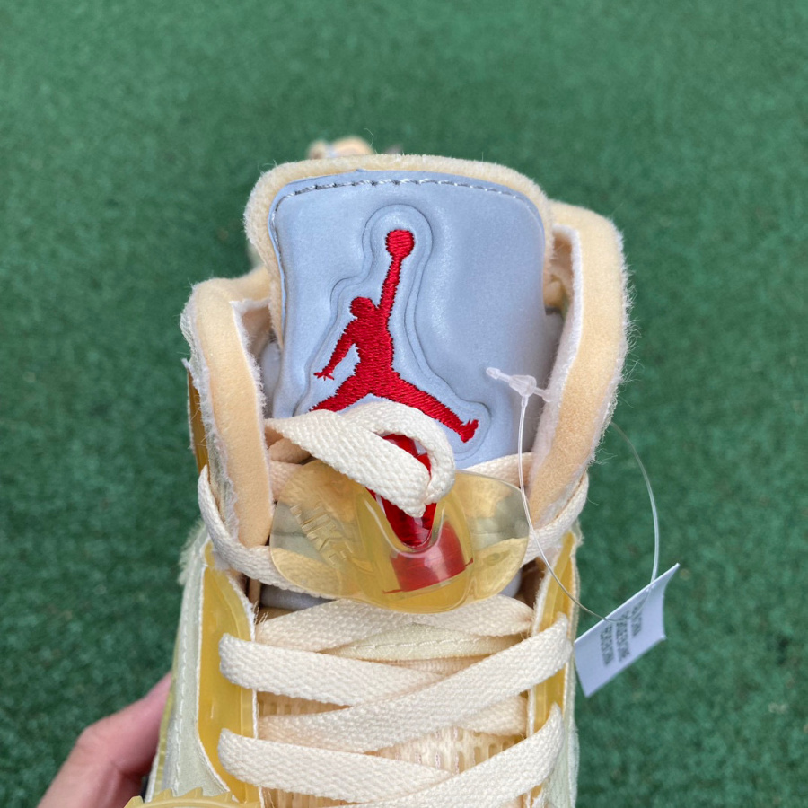 AirJordan 5 AJ5 x Off-White Ow Sneaker      DH8565-100 - PerfectKickZ