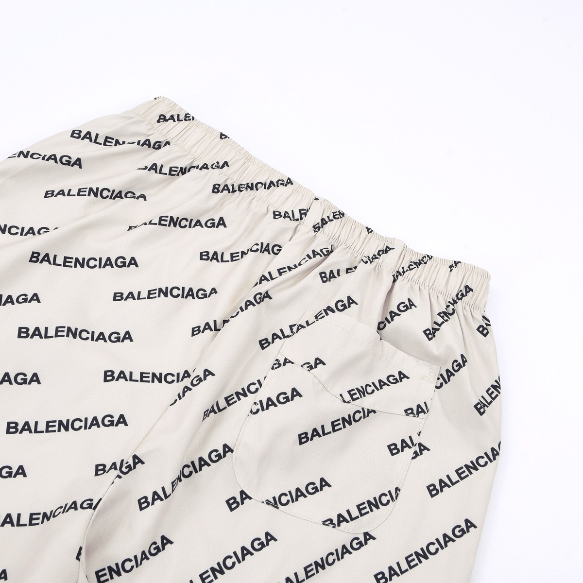 Balenciaga Logo Print Pyjama Trousers - PerfectKickZ