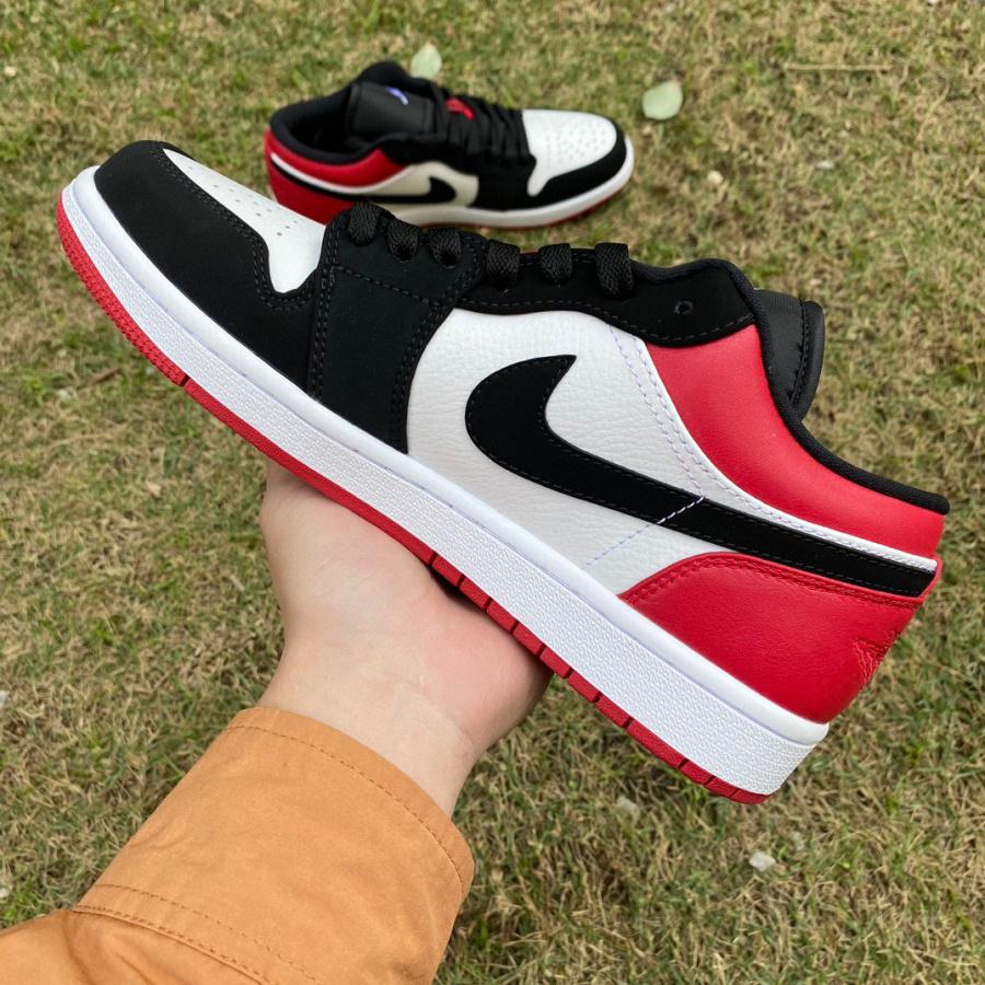 Air Jordan 1 Low “Black Toe” Sneaker   553558-116 - 
