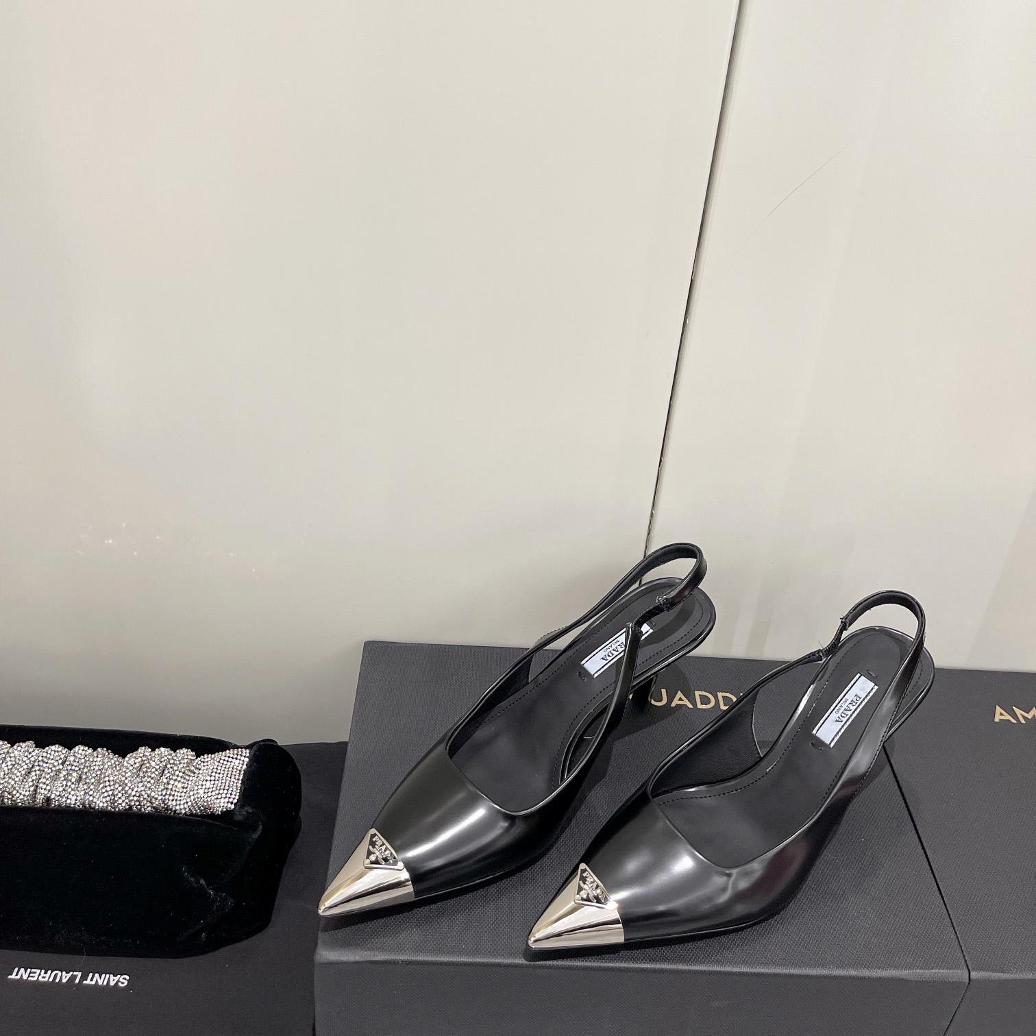 Prada 75mm Slingback Pump - PerfectKickZ