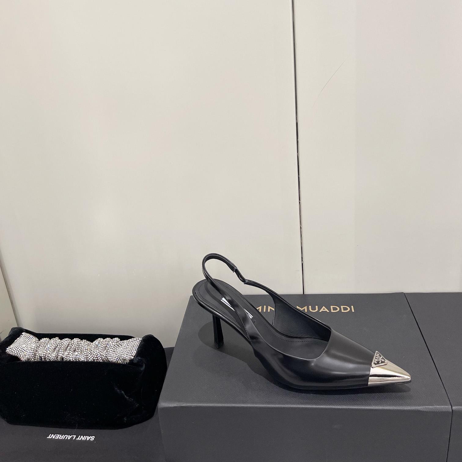 Prada 75mm Slingback Pump - PerfectKickZ