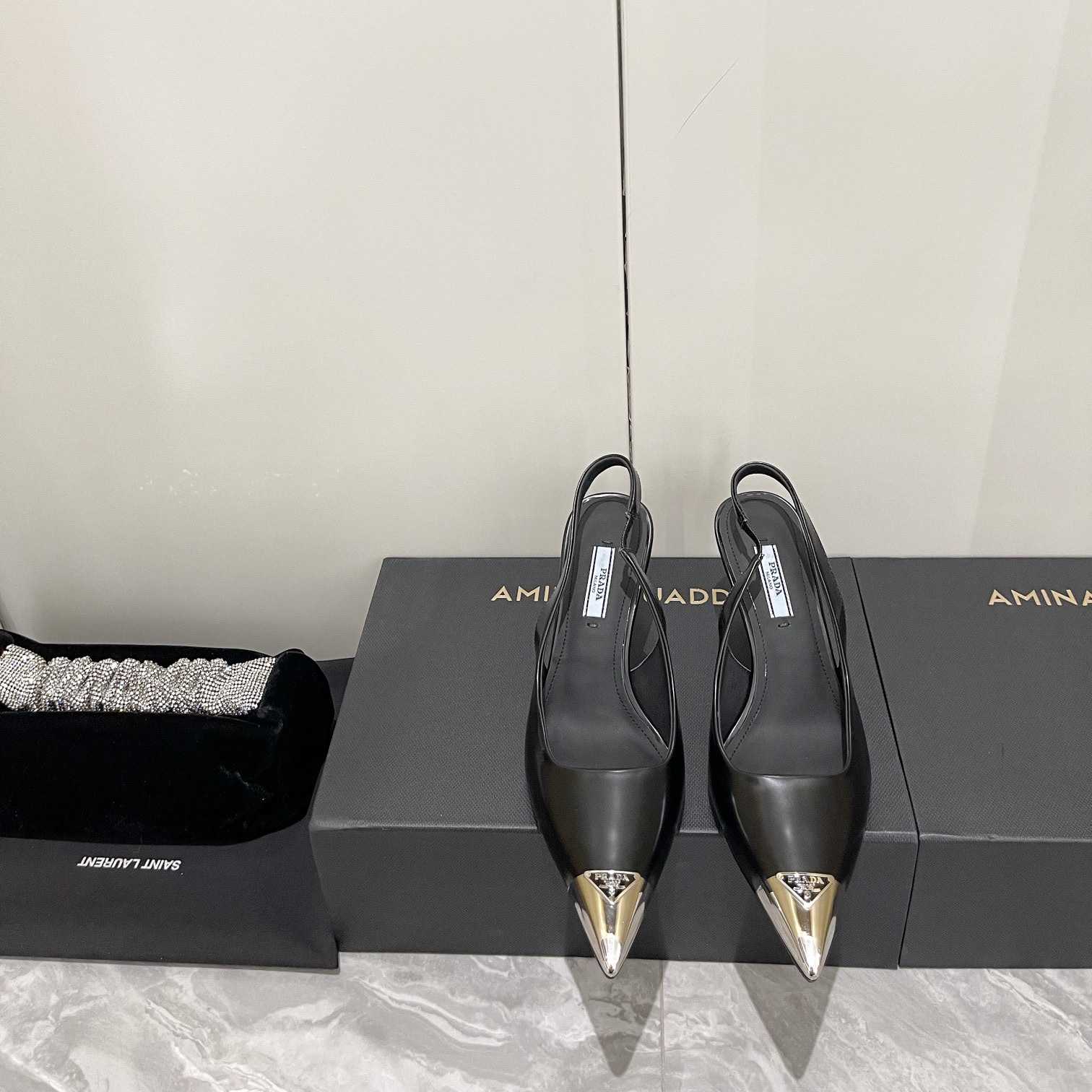 Prada 75mm Slingback Pump - PerfectKickZ