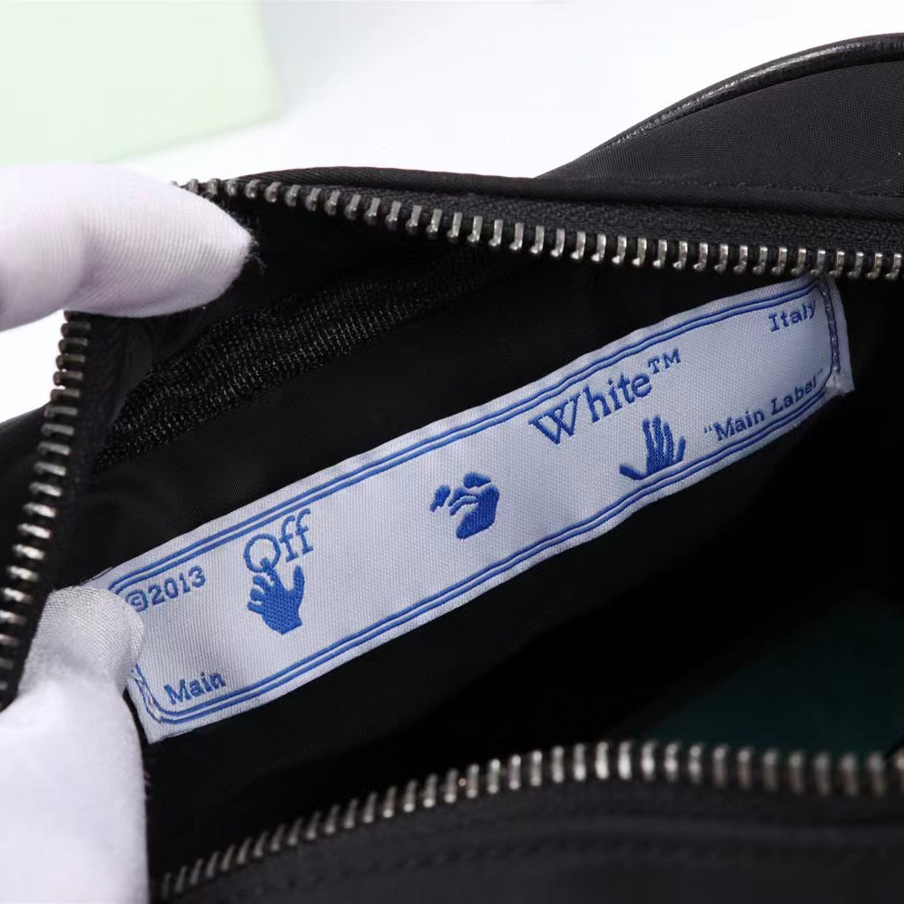 Off white Logo Nylon Crossbody Bag(19-14-5.5cm) - PerfectKickZ