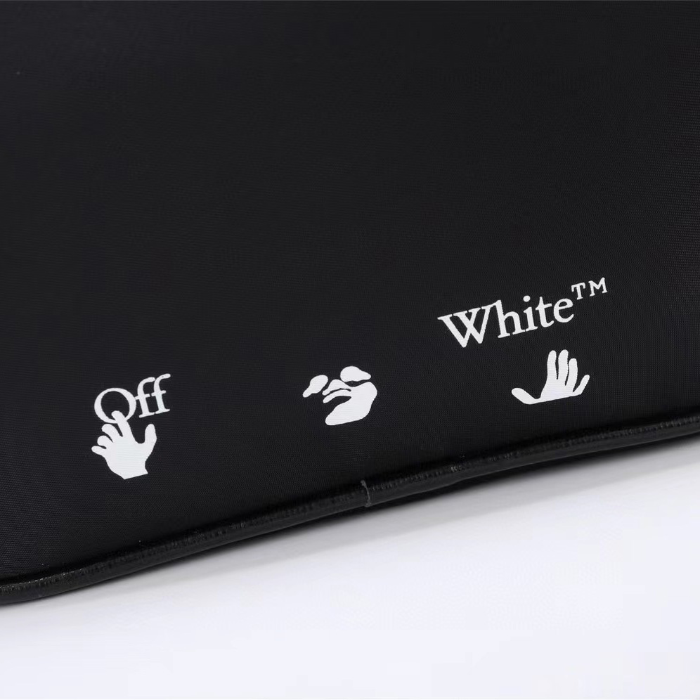 Off white Logo Nylon Crossbody Bag(19-14-5.5cm) - PerfectKickZ