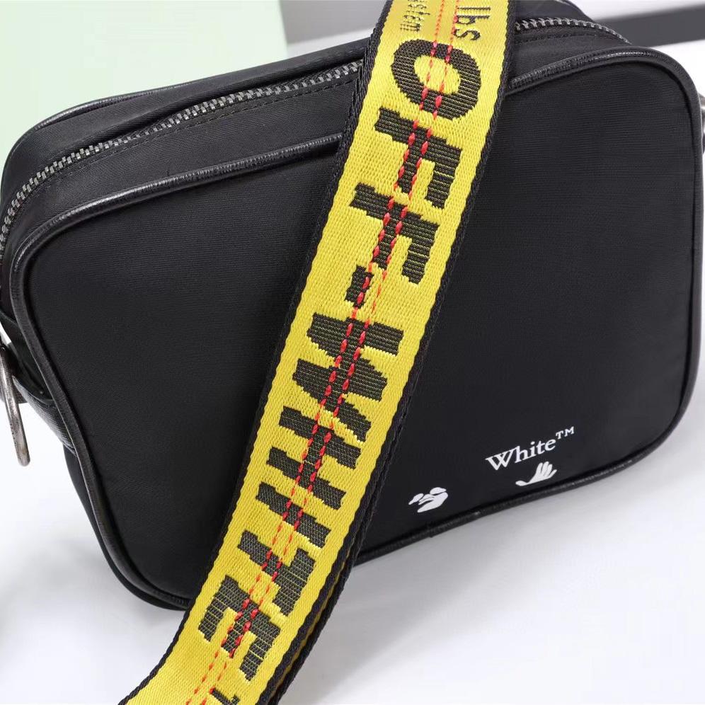Off white Logo Nylon Crossbody Bag(19-14-5.5cm) - PerfectKickZ