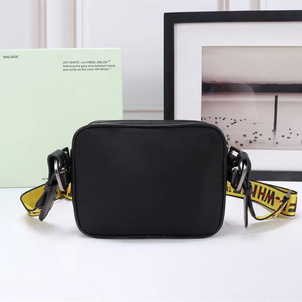 Off white Logo Nylon Crossbody Bag(19-14-5.5cm) - PerfectKickZ