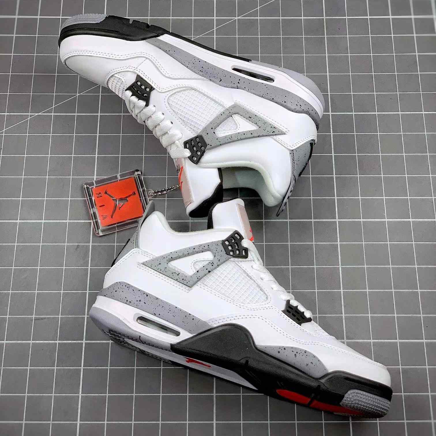 Air Jordan 4 Retro “White Cement” Cement” Sneaker      CZ5624 - 