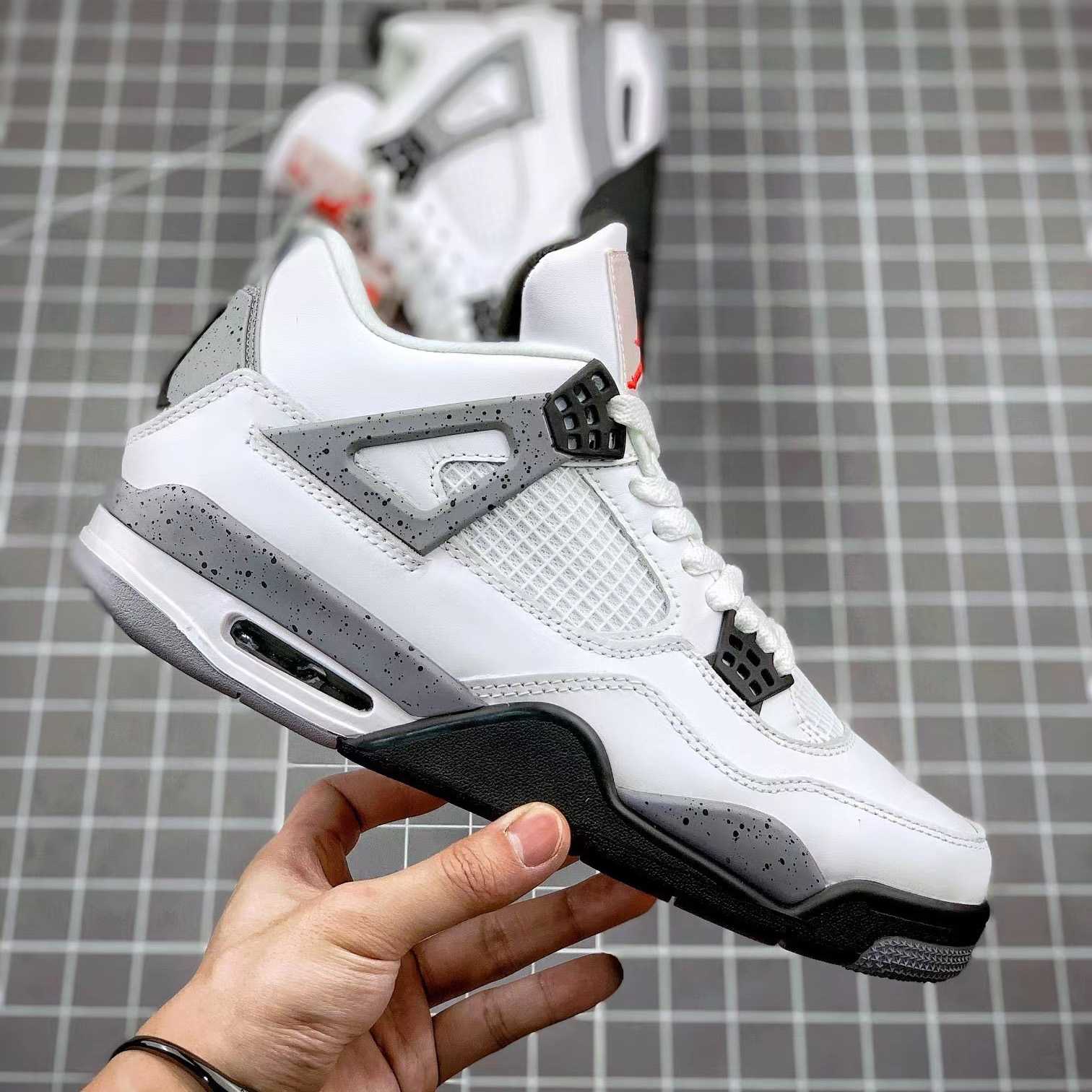 Air Jordan 4 Retro “White Cement” Cement” Sneaker      CZ5624 - 