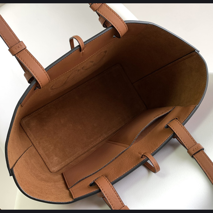 Loewe Small Anagram Tote Bag In Classic Calfskin - PerfectKickZ