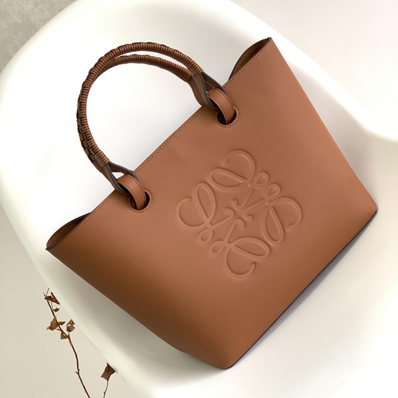 Loewe Small Anagram Tote Bag In Classic Calfskin - PerfectKickZ