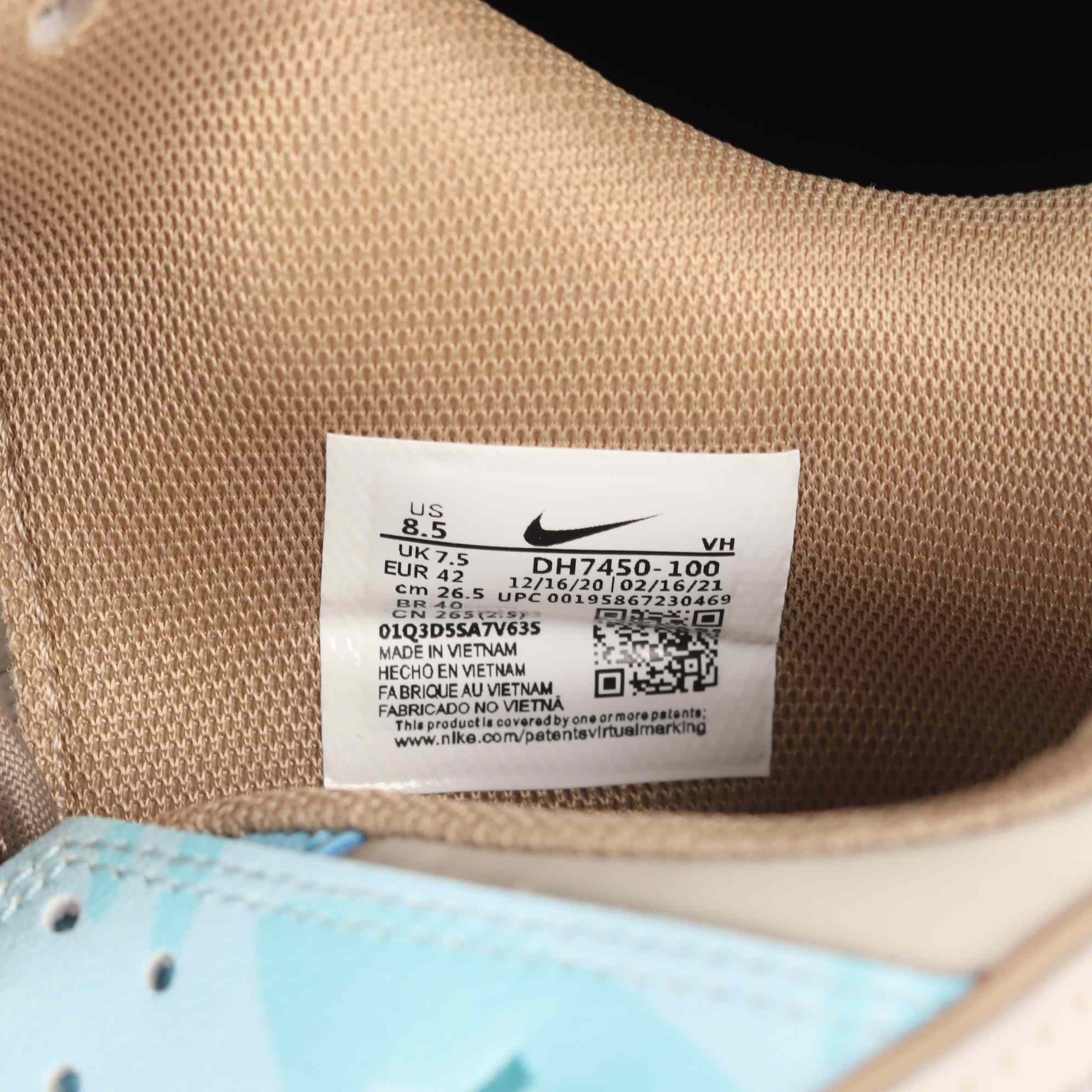 Nike Dunk Low Scrap Bone White Tiffany Green Sneaker      DH7450-102 - PerfectKickZ