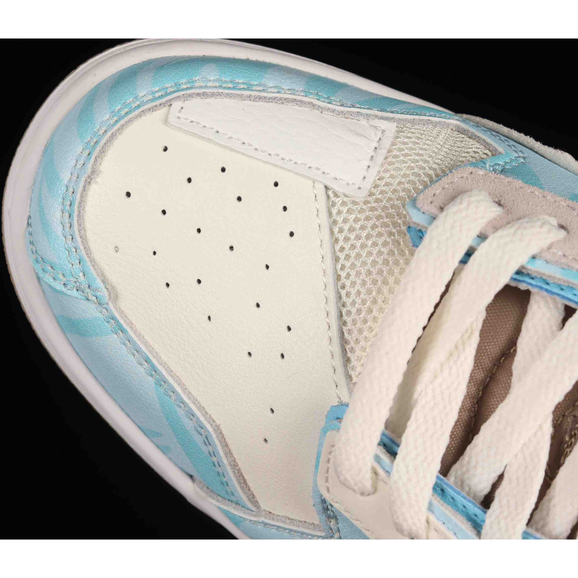 Nike Dunk Low Scrap Bone White Tiffany Green Sneaker      DH7450-102 - PerfectKickZ