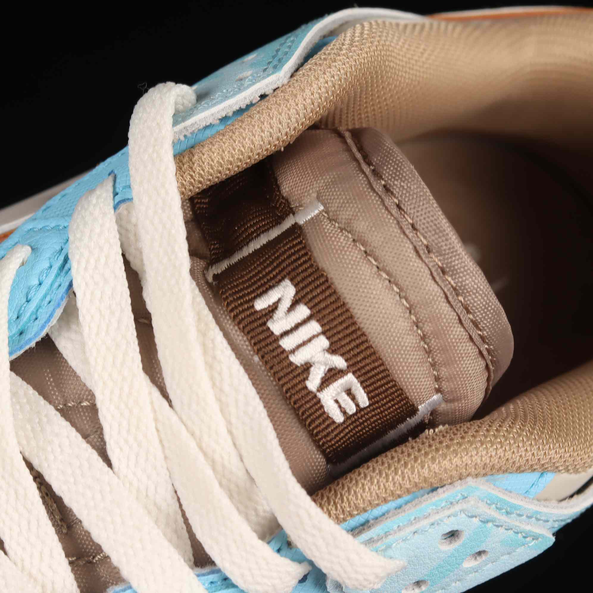 Nike Dunk Low Scrap Bone White Tiffany Green Sneaker      DH7450-102 - PerfectKickZ