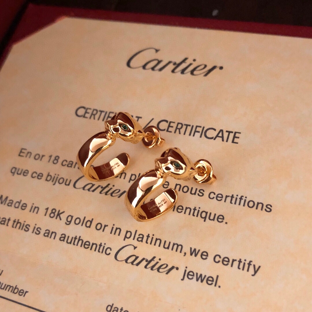 Cartier Panthère de Cartier Earrings - PerfectKickZ