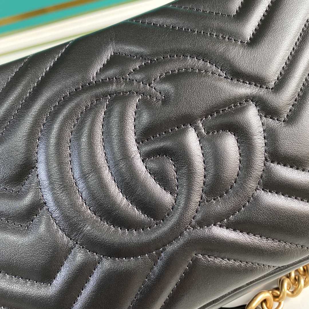 Gucci GG Marmont Small Shoulder Bag(24-12-7cm) - PerfectKickZ