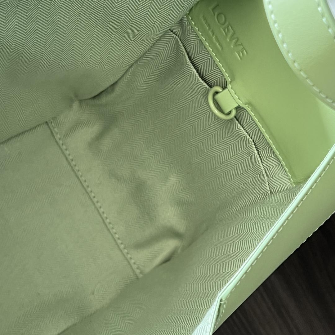 Loewe Compact Hammock In Satin Calfskin - PerfectKickZ