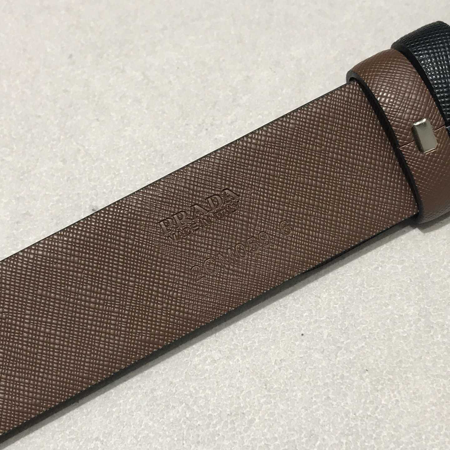 Prada Leather Belt - PerfectKickZ
