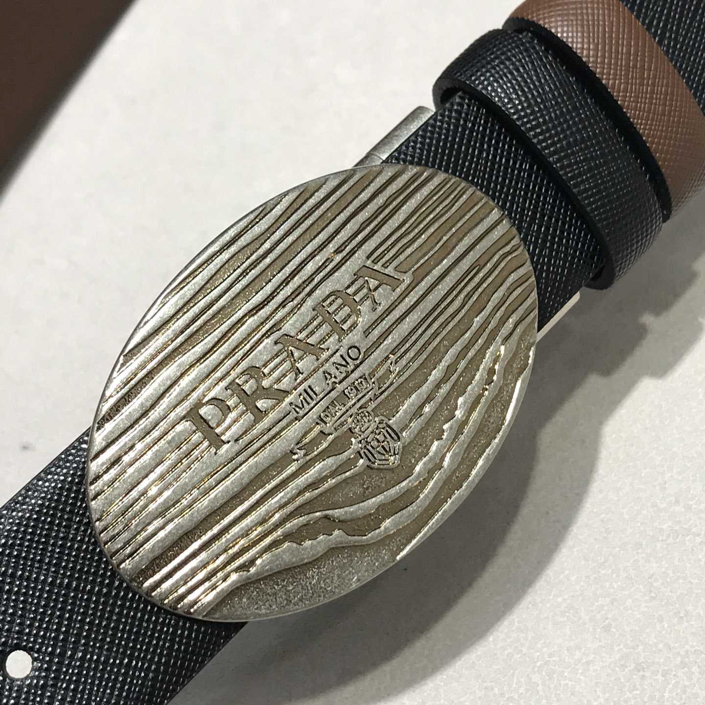 Prada Leather Belt - PerfectKickZ