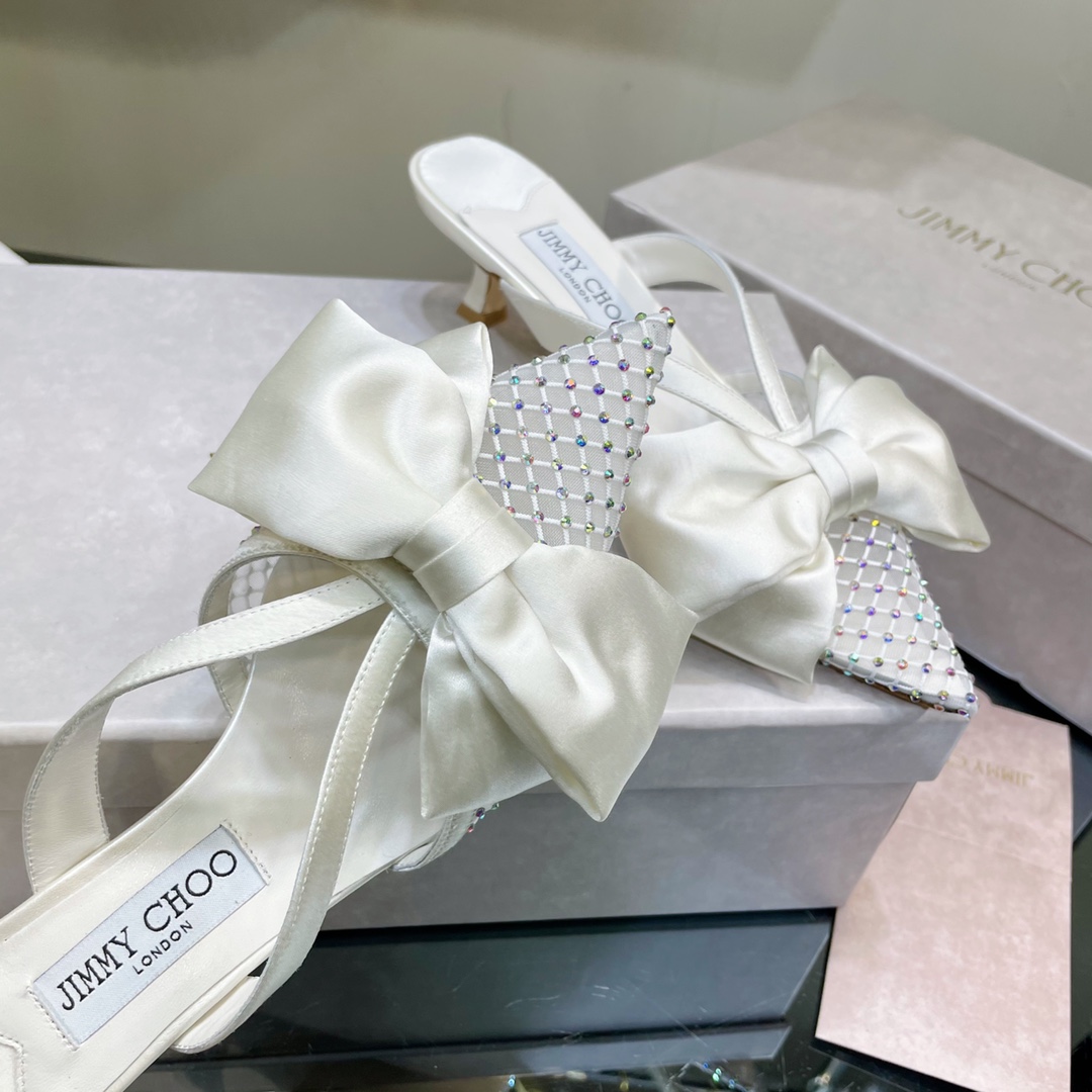 Jimmy Choo Flaca Mule 50 - PerfectKickZ