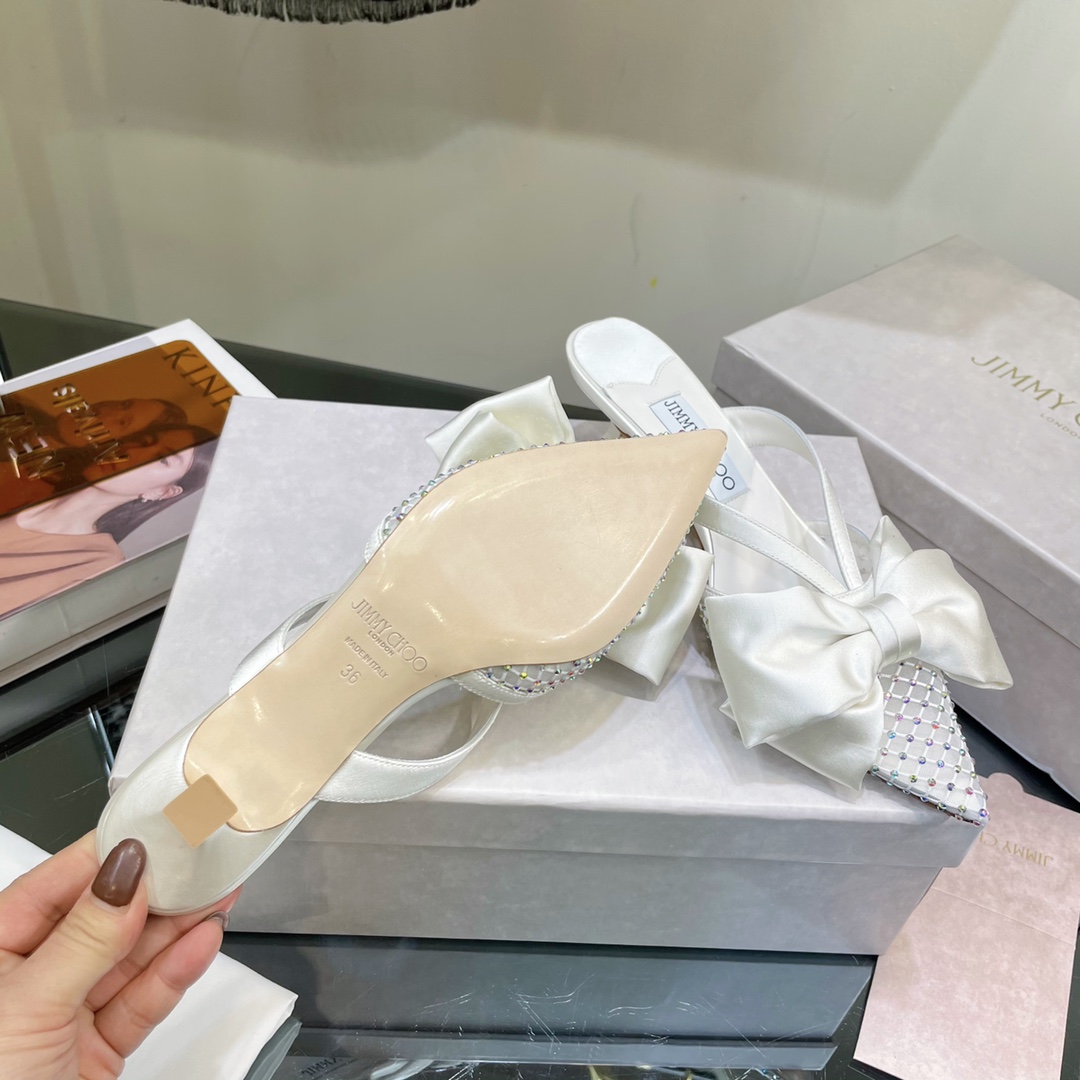 Jimmy Choo Flaca Mule 50 - PerfectKickZ