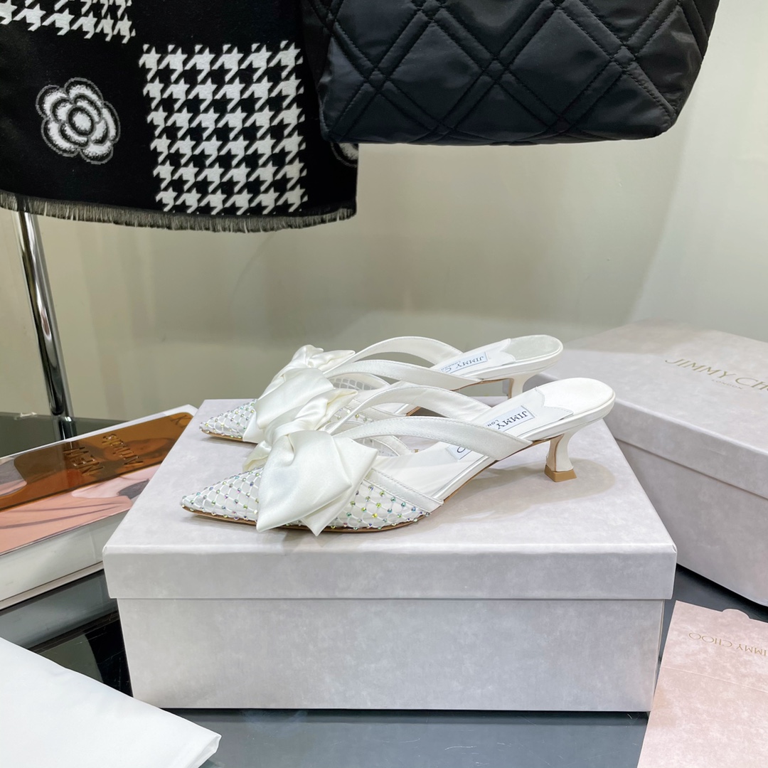 Jimmy Choo Flaca Mule 50 - PerfectKickZ