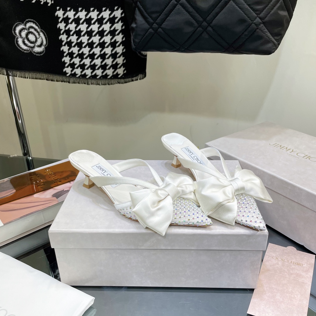 Jimmy Choo Flaca Mule 50 - PerfectKickZ