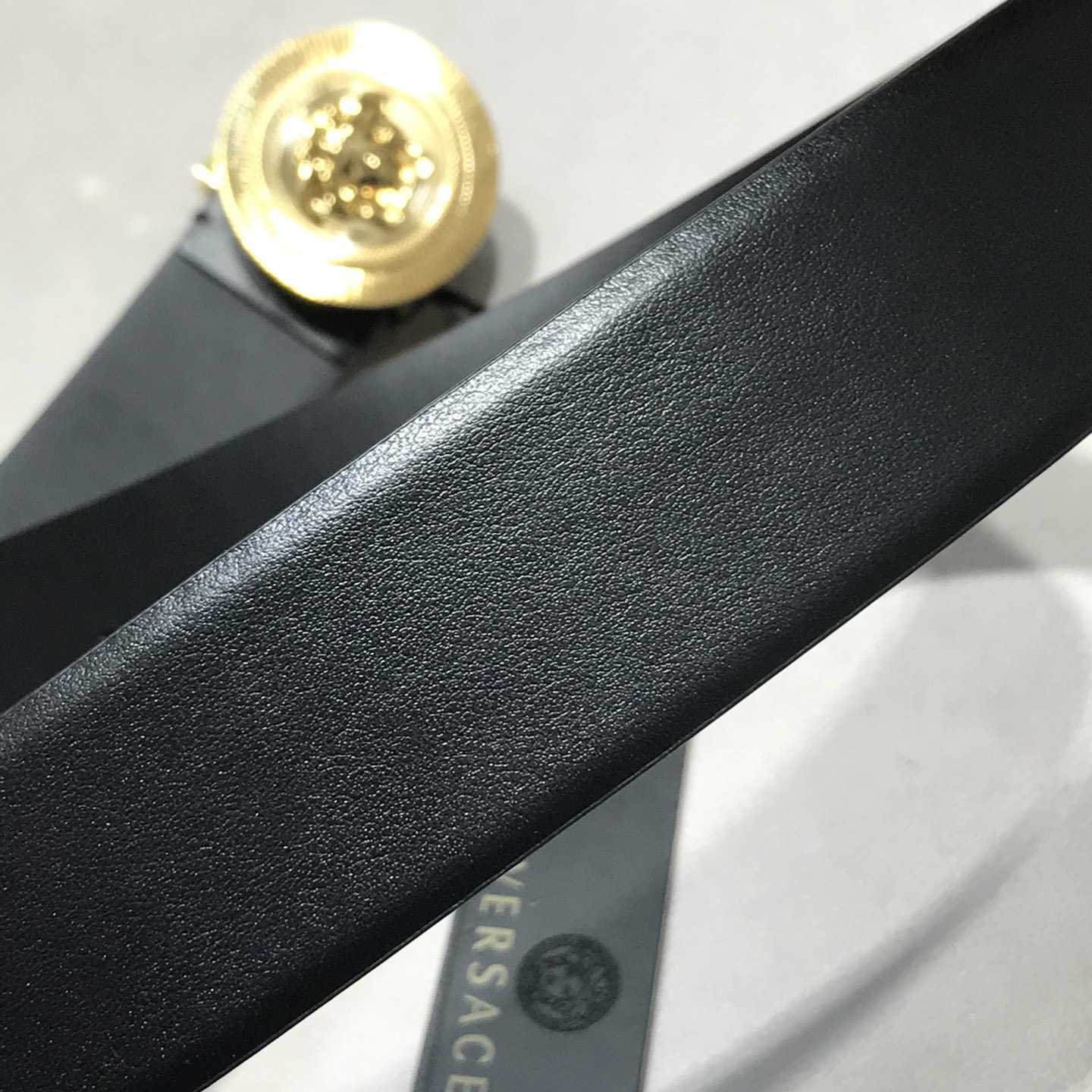 Versace Medusa Leathre Belt 38mm - PerfectKickZ