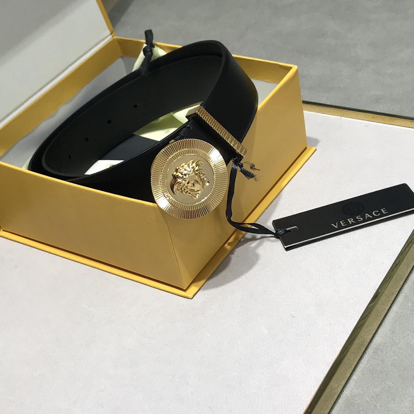 Versace Medusa Leathre Belt 38mm - PerfectKickZ