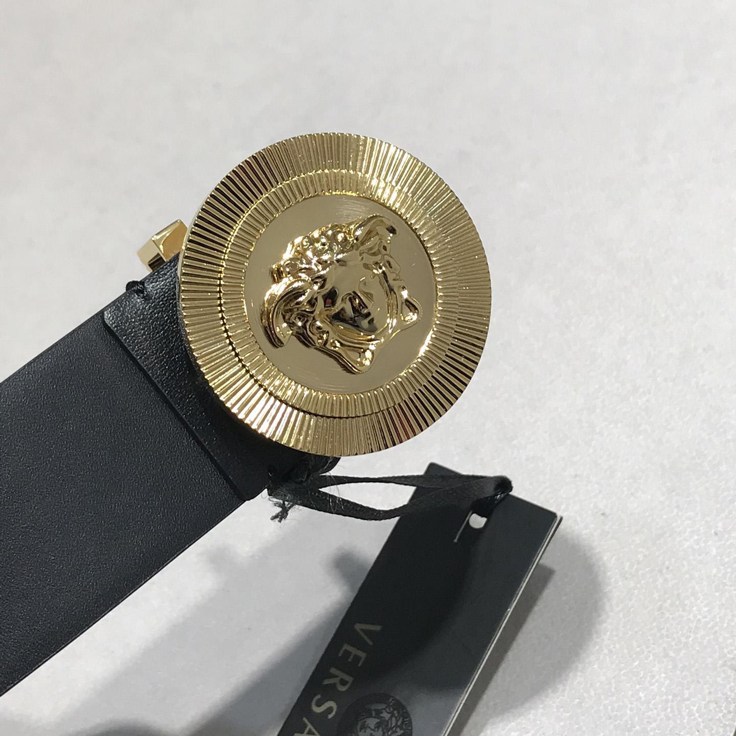 Versace Medusa Leathre Belt 38mm - PerfectKickZ