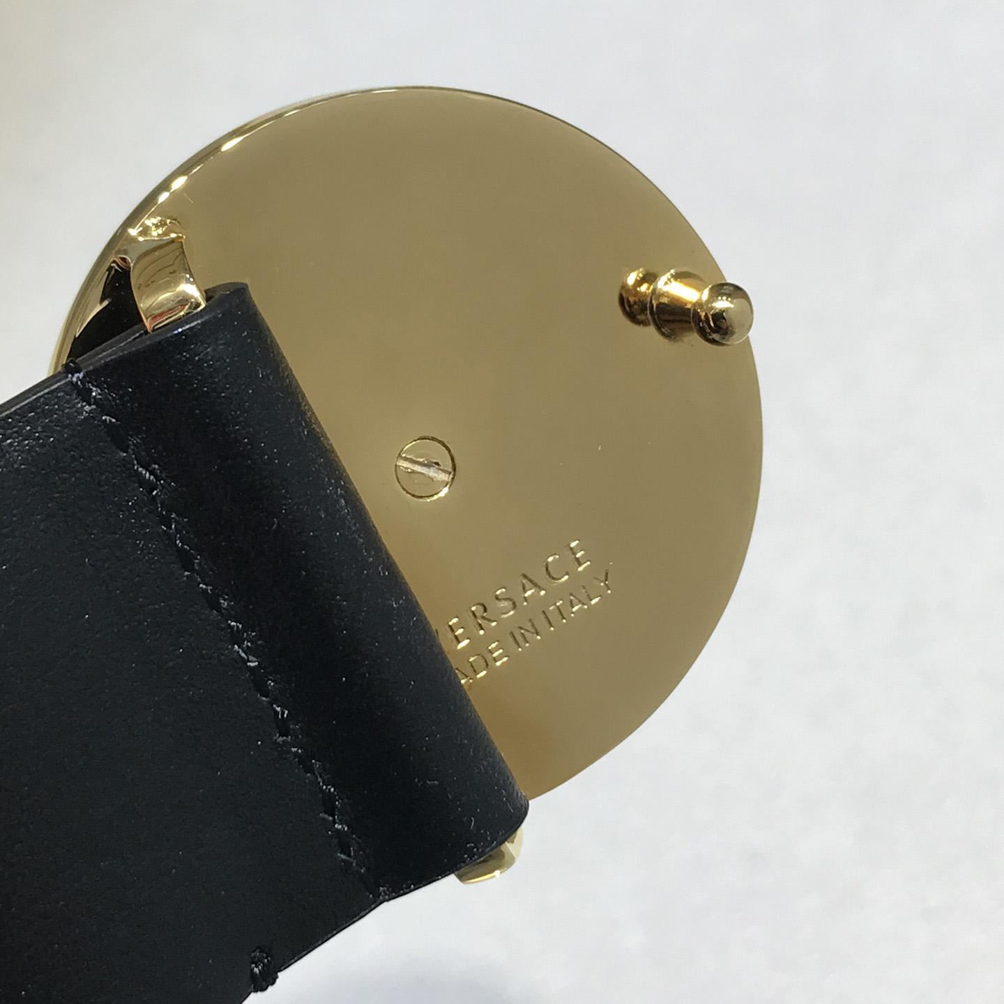 Versace Medusa Leathre Belt 38mm - PerfectKickZ