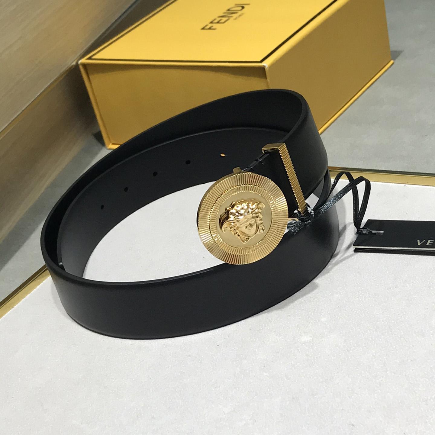 Versace Medusa Leathre Belt 38mm - PerfectKickZ