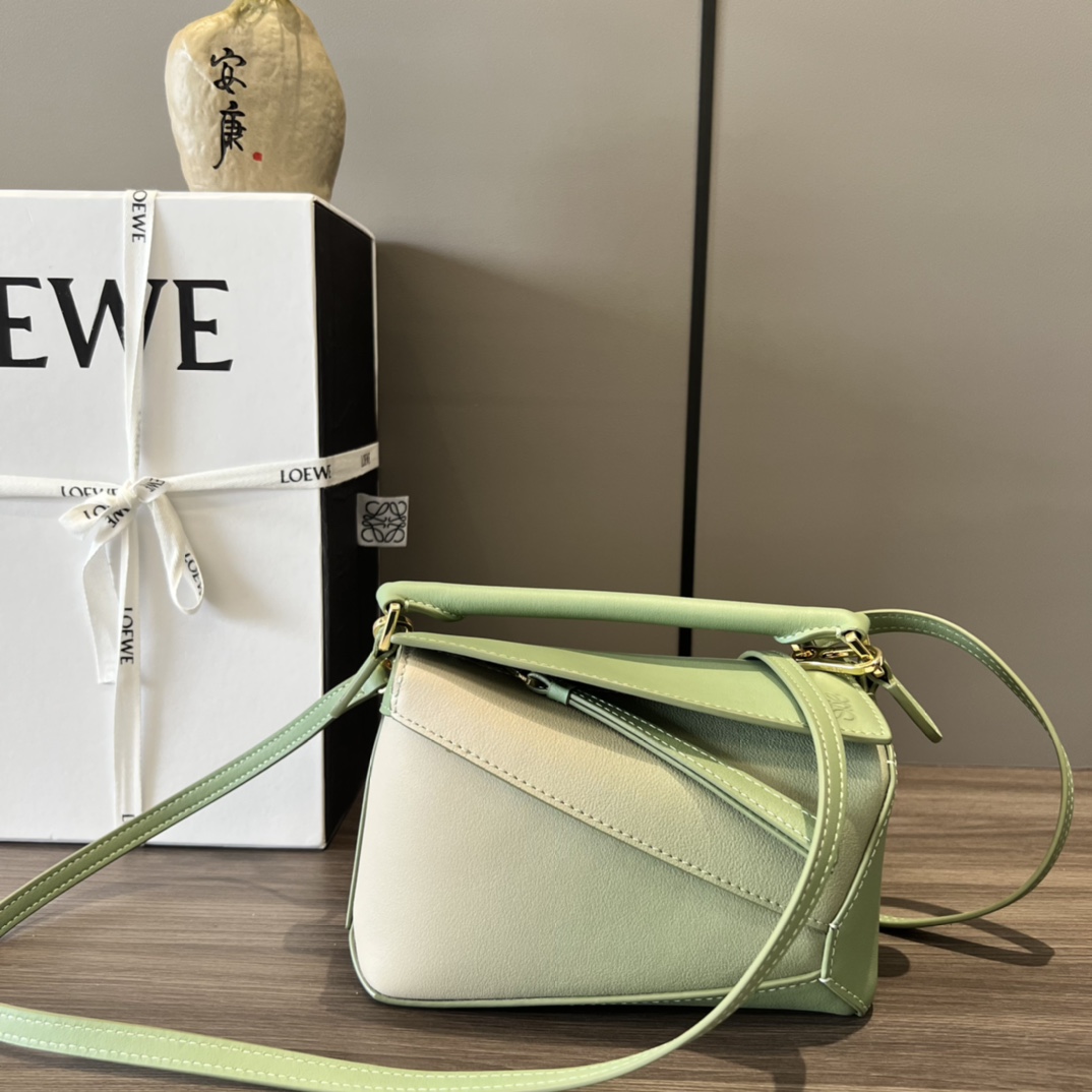 Loewe Mini Puzzle Edge Bag In degrade Nappa Calfskin - PerfectKickZ