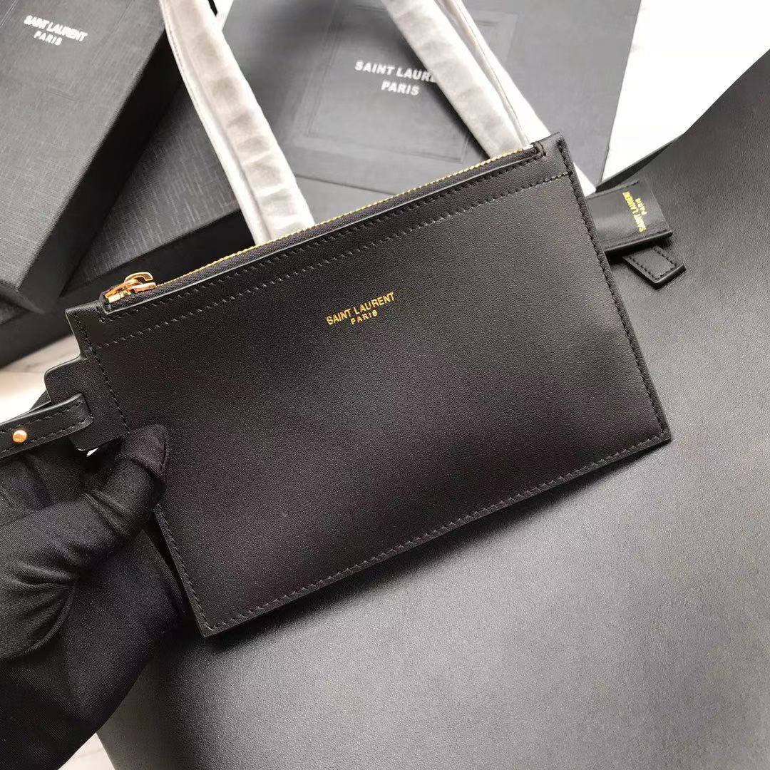 Saint Laurent Shopping Saint Laurent E/W In Supple Leather  - PerfectKickZ