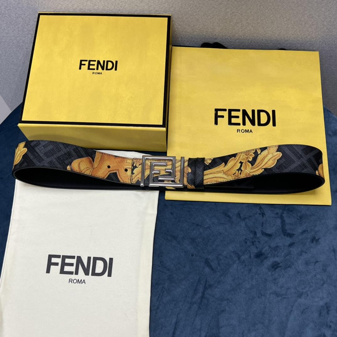 Fendi x Versace Fendace Reversible Belt - PerfectKickZ