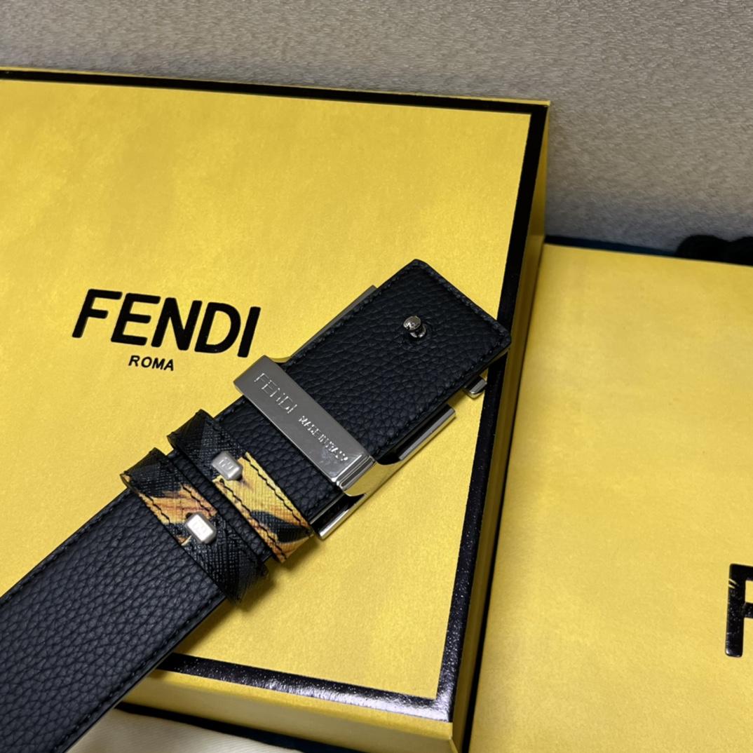 Fendi x Versace Fendace Reversible Belt - PerfectKickZ