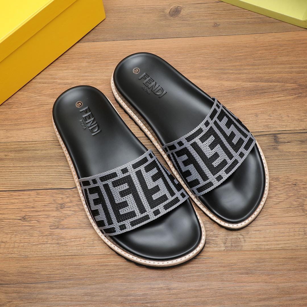 Fendi FF Logo Slides - 