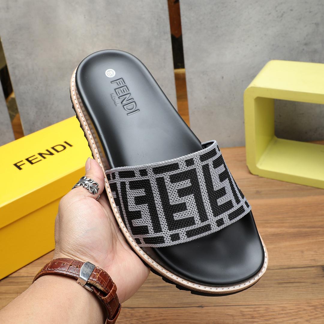 Fendi FF Logo Slides - 