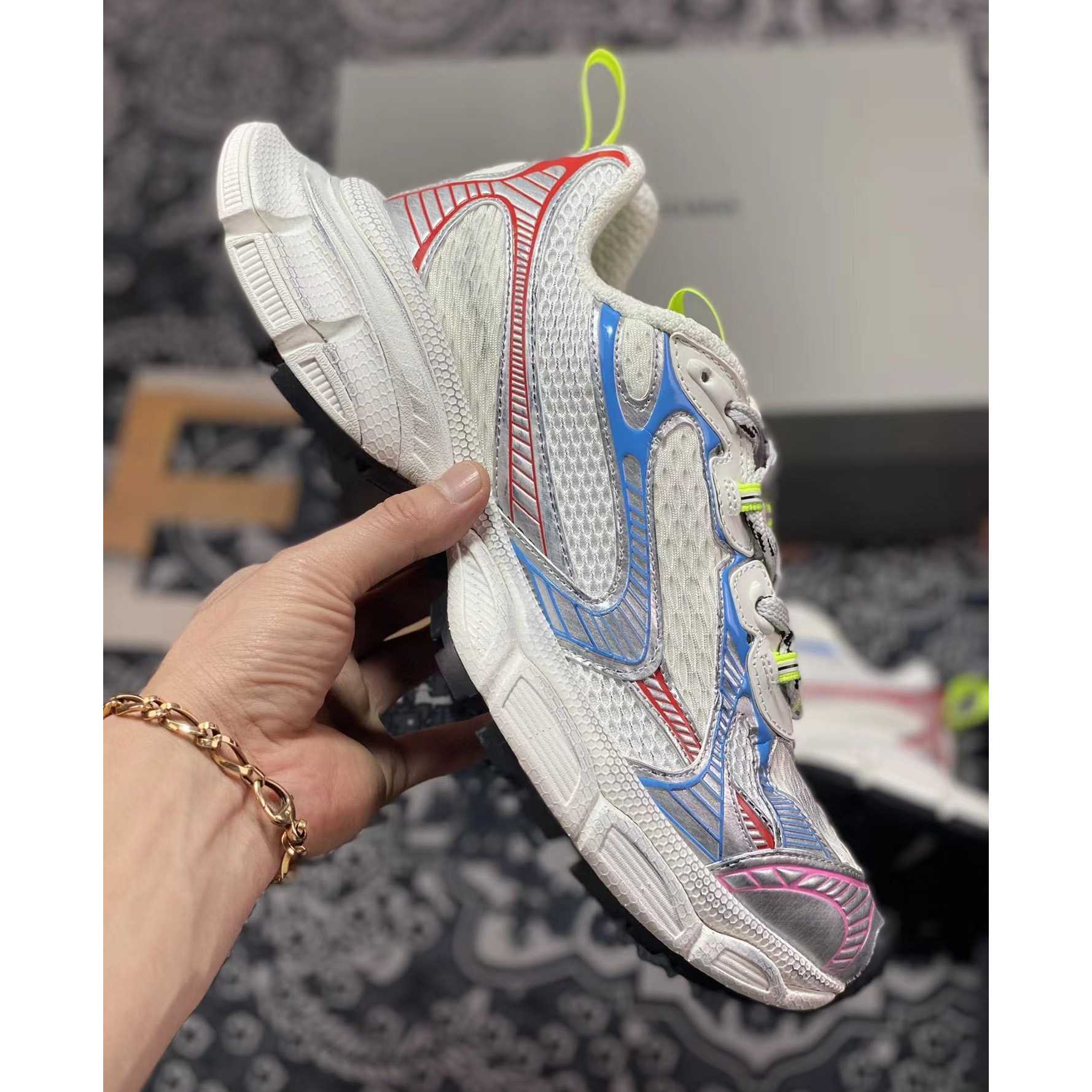 Balenciaga 3XL Sneaker In White - PerfectKickZ