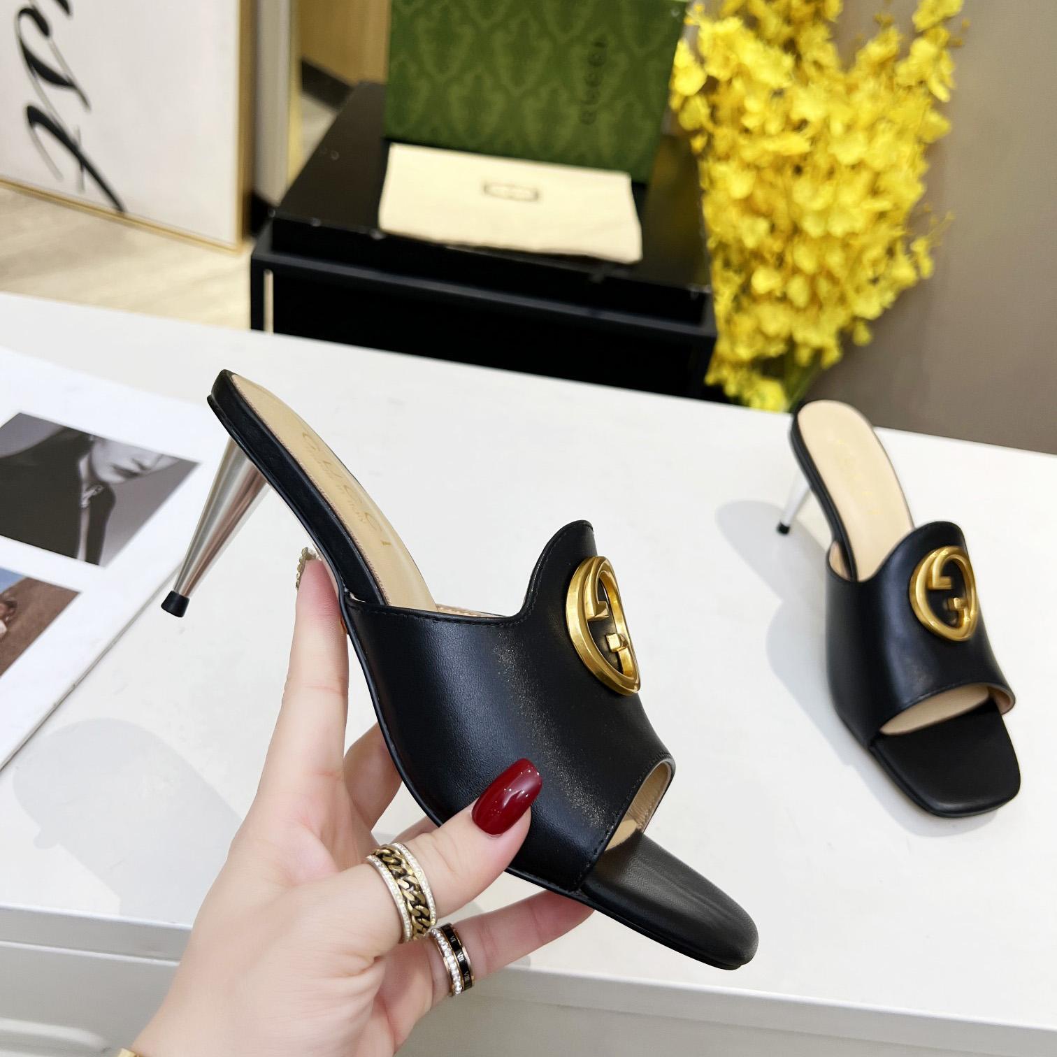 Gucci Blondie Slide Sandal - PerfectKickZ