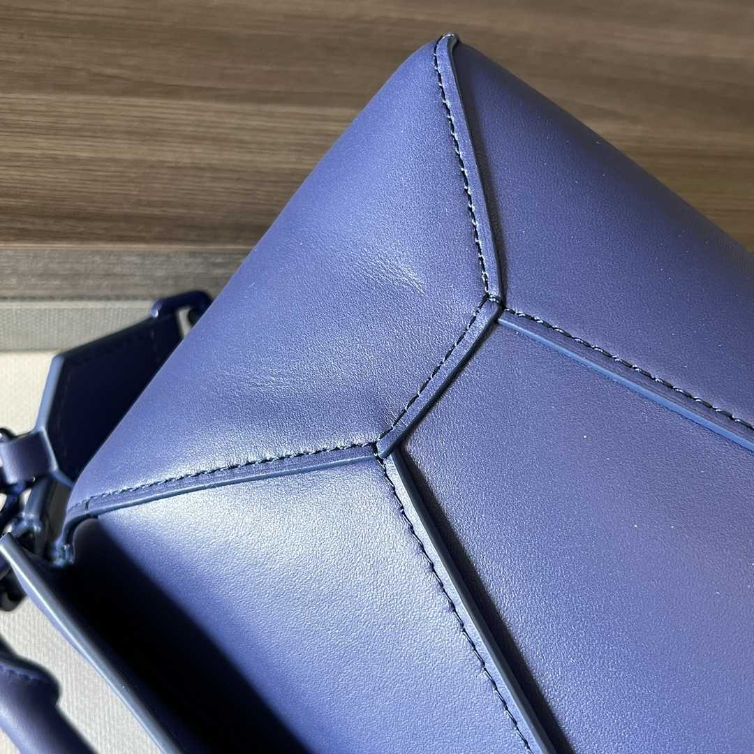 Loewe Small Puzzle Edge Bag In Satin Calfskin - PerfectKickZ