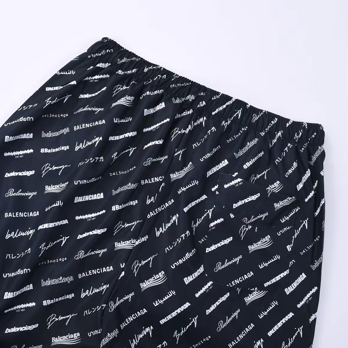 Balenciaga All-Over Logo Trousers - PerfectKickZ