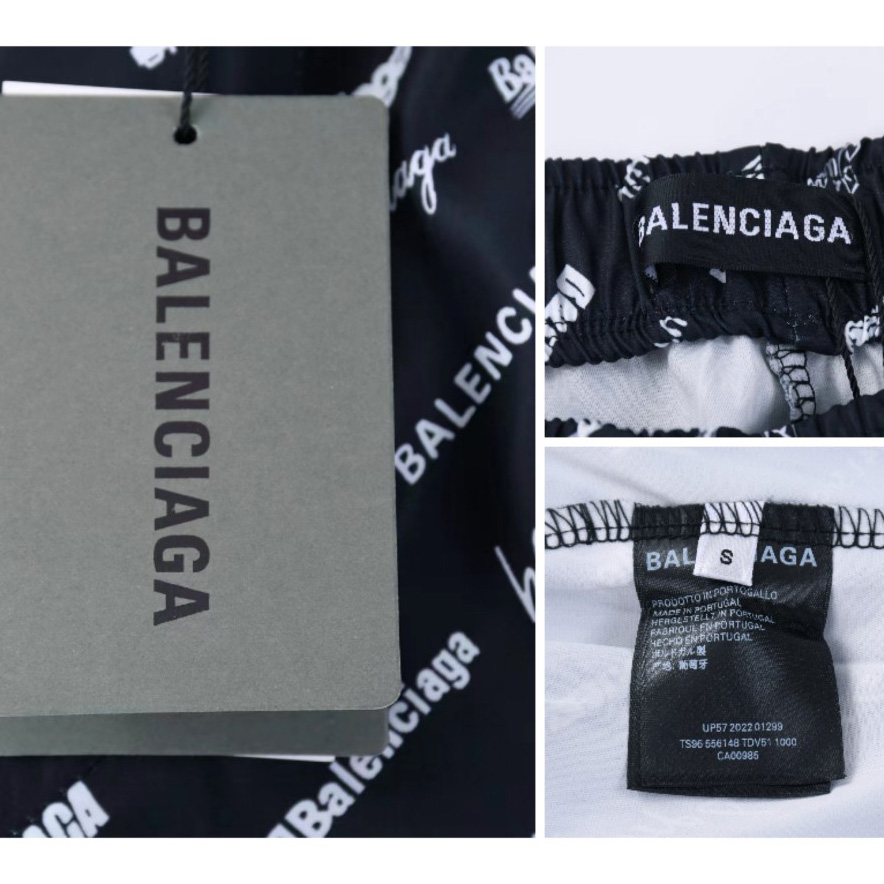 Balenciaga All-Over Logo Trousers - PerfectKickZ