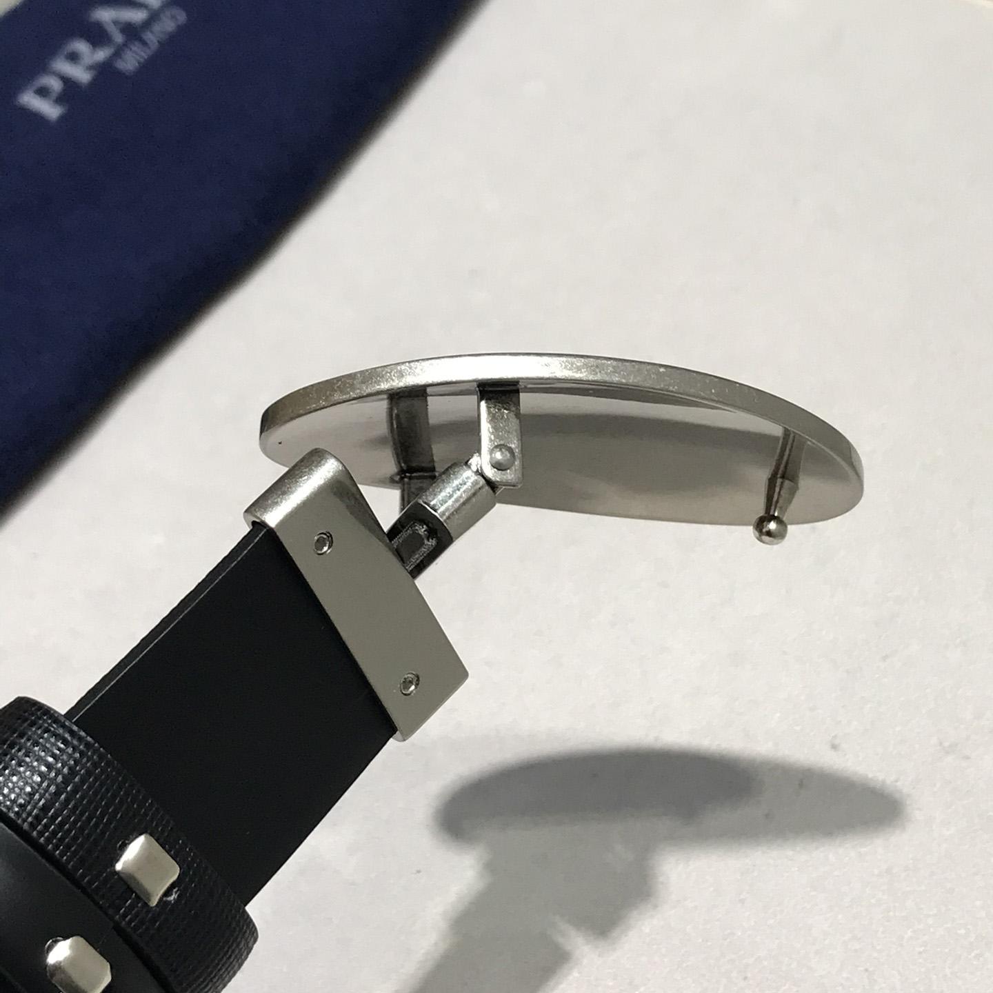 Prada Leather Belt - PerfectKickZ