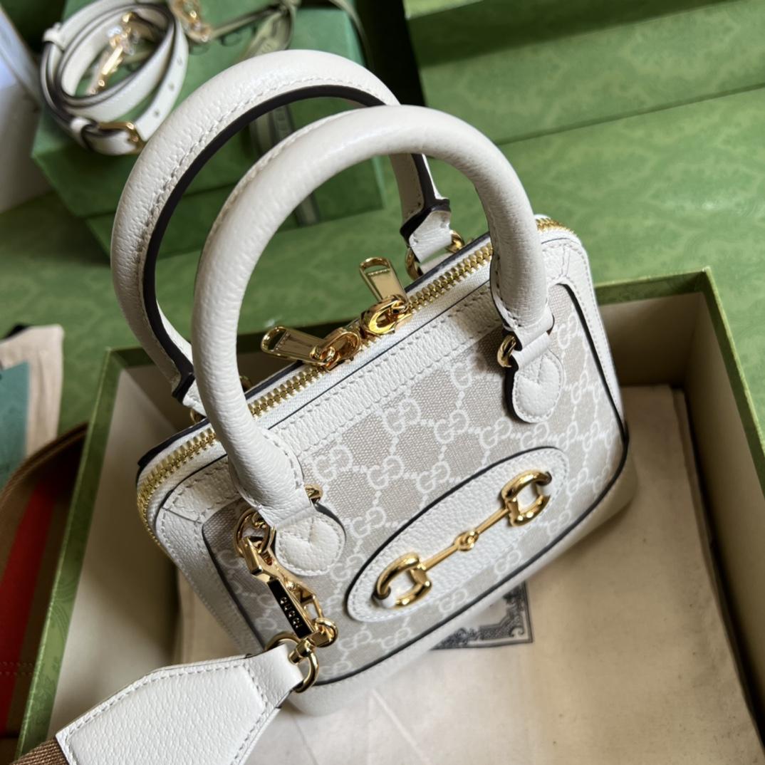 Gucci Horsebit 1955 GG Mini Bag(20-19.5-7.5cm) - PerfectKickZ