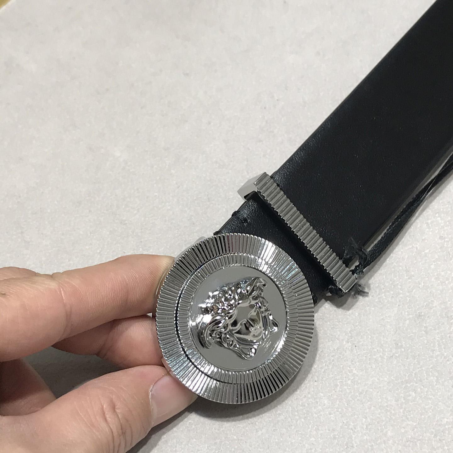 Versace Medusa Leathre Belt    38mm - PerfectKickZ
