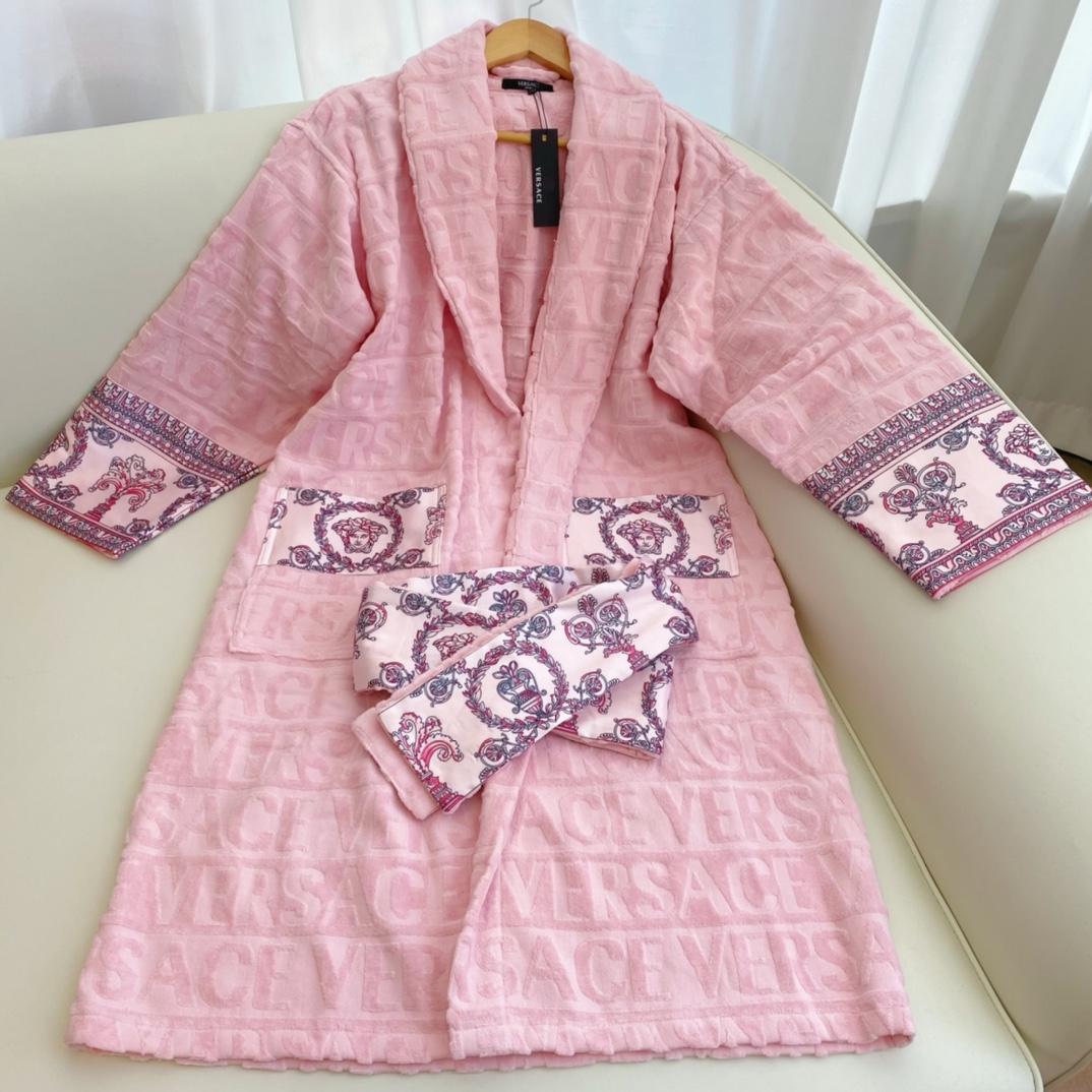 Versace I ♡ Baroque Bathrobe(Uniform size) - PerfectKickZ