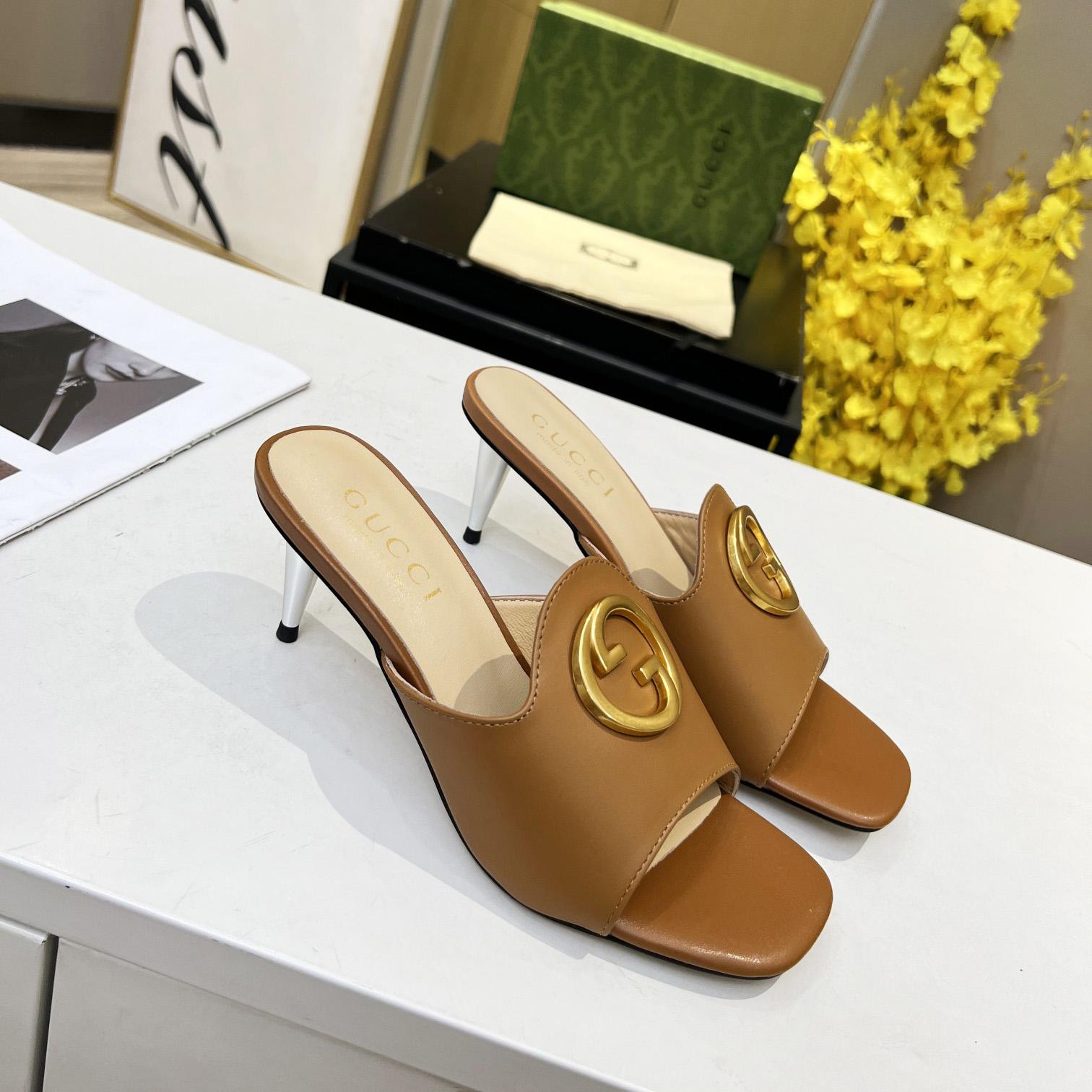 Gucci Blondie Slide Sandal - PerfectKickZ