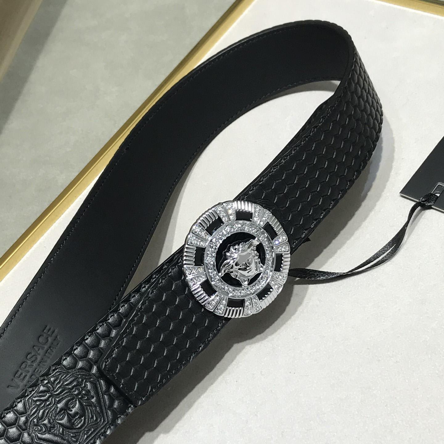 Versace Medusa Leathre Belt    39mm - PerfectKickZ
